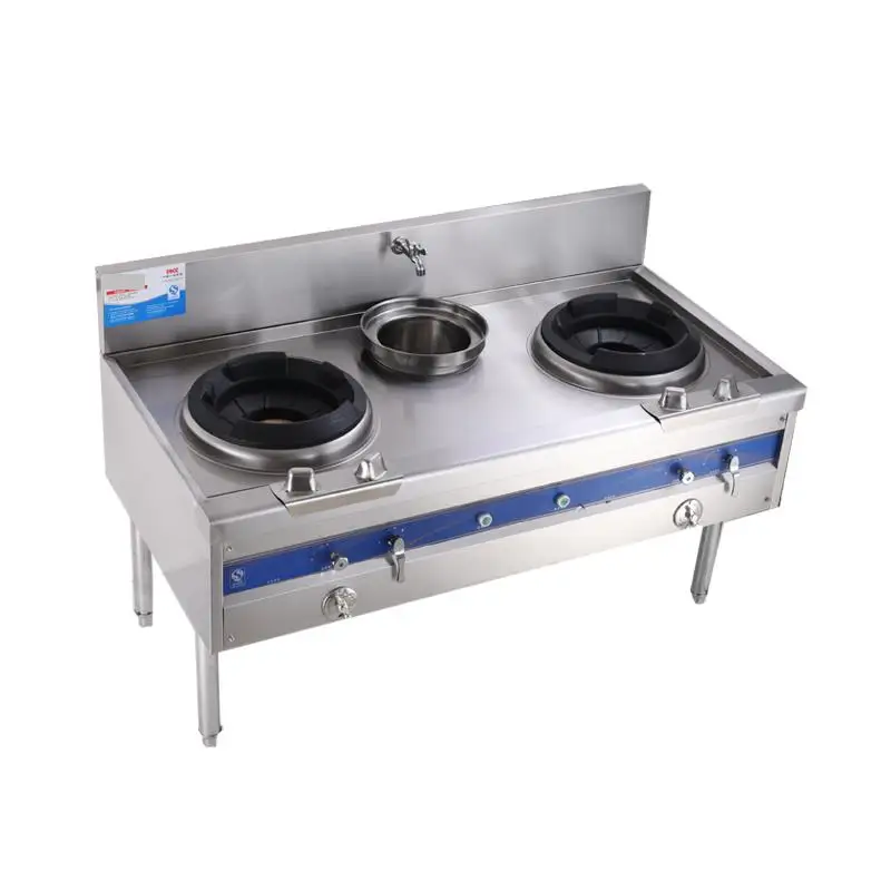Двухместная горячая плита с двумя отверстиями двойной температурой