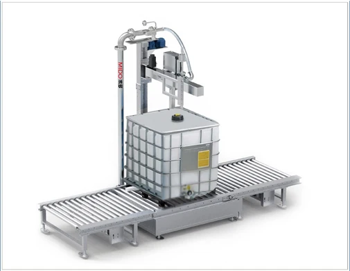 Fast Deliver IBC Tank Chemical Filling Machine Quality Ton Barrel Filler