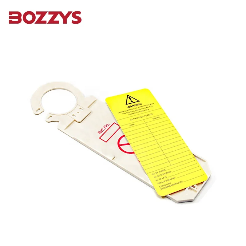 Hook Scaffolding Holder Tags Kit  with PVC Safety Signs