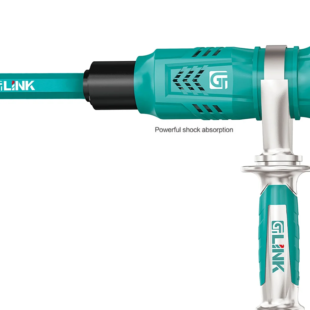 37mm 220v Electric Jack Hammer Heavy Duty 1500W Demolition Breaker  Electric Demolition Hammer For Break Rocks
