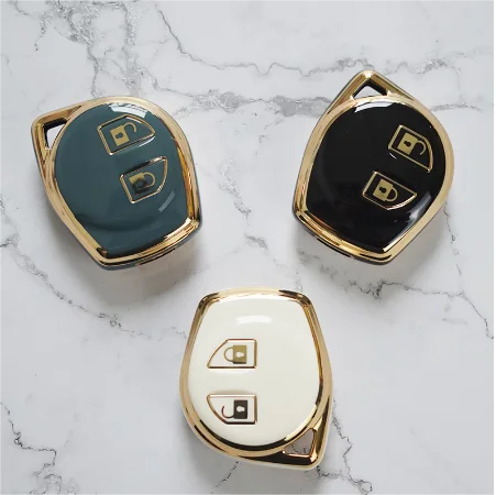 Free Sample New TPU Car Key Cover For SUZUKI Grand Vitara Liana Window SX4 Swift Celerio Jimny Ciaz Alto Key Case Keychain Alarm