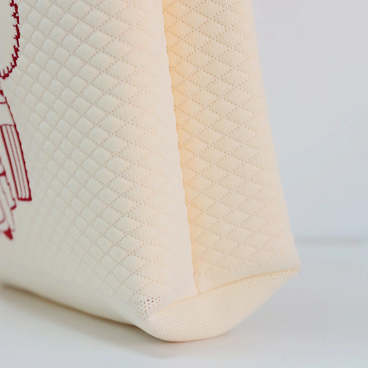 Chinese Style Hand-Woven Crochet Bag Ladies Shopping Out Knitting Tote Bag