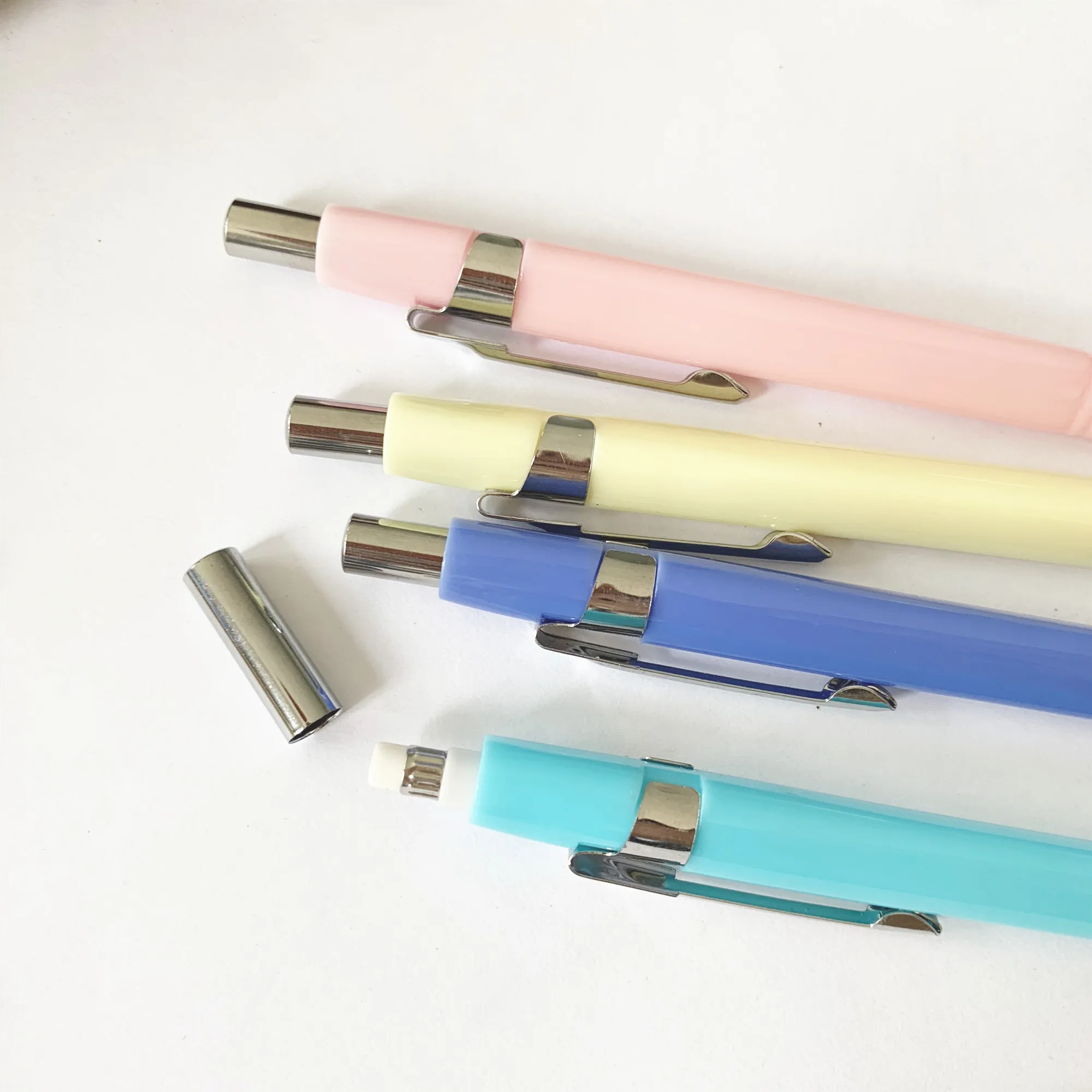 pastel color metal mechanical pencil automatic