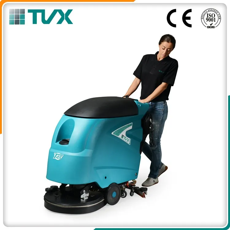 TVX T45 50B floor scrubber machine easy diversion larger cleaning area easy operation