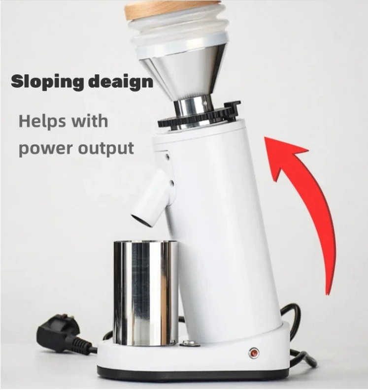 Q 2024   Coffee Bean Grinder Electric Coffee Makers Black white getting started across levels for Household