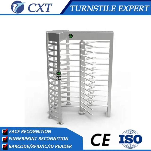 Автоматический однодверный турникет с полной высотой, турникет с полной высотой