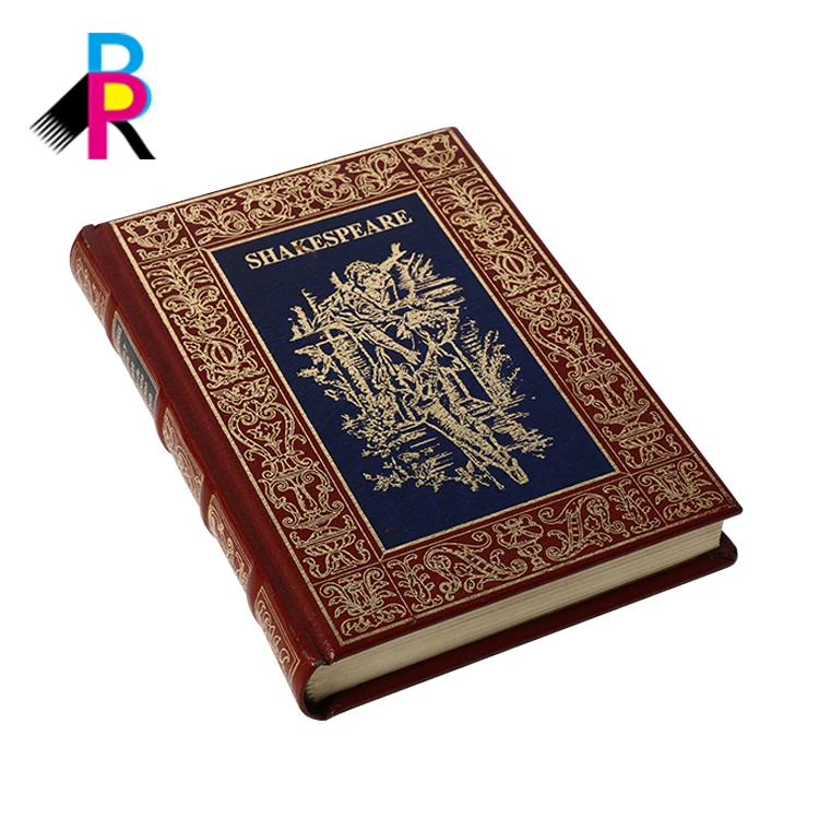 Оптовая продажа дизайн серии Шекспира раскраска на заказ Книга в твердом переплете