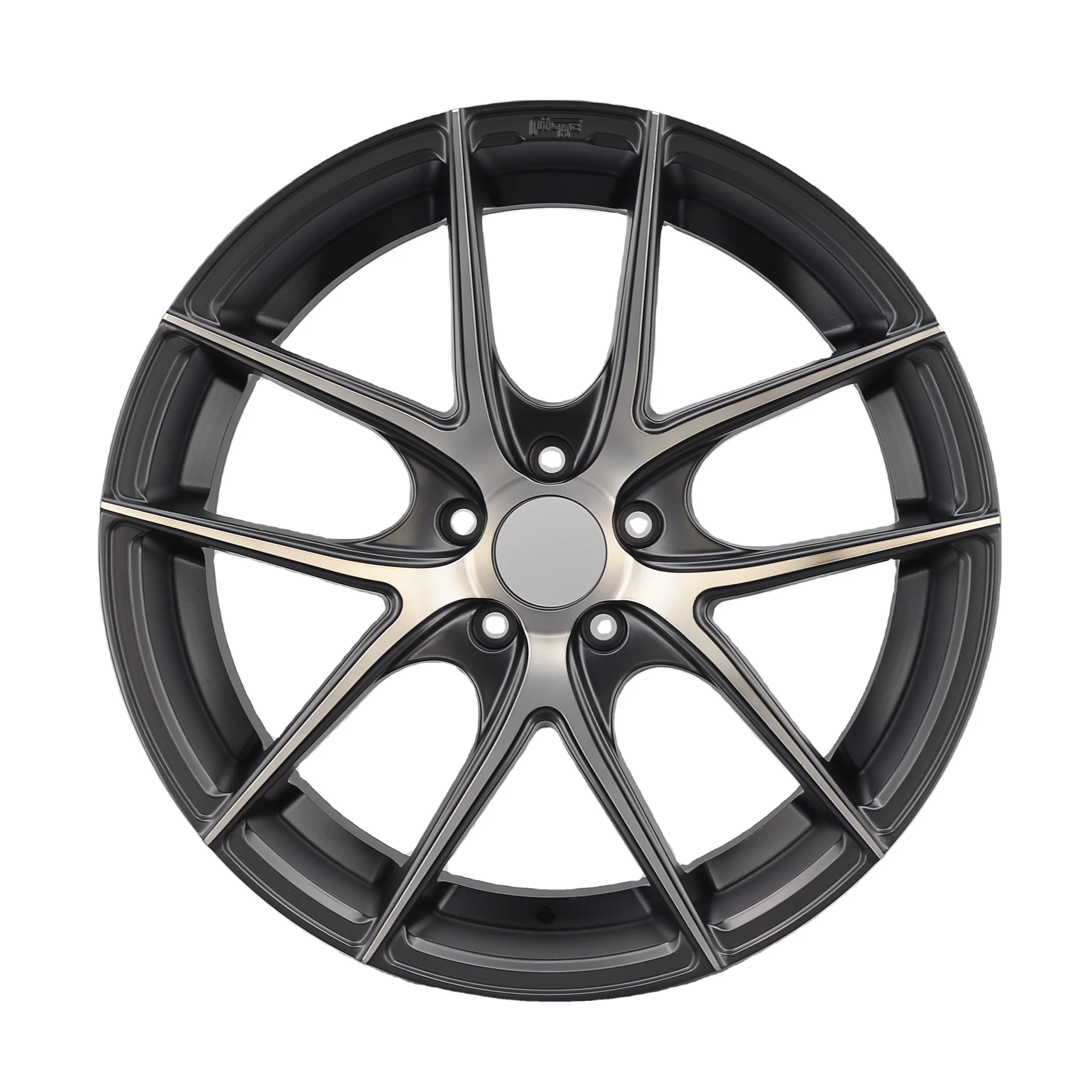 MATT BLACK SILVER18*8.0 19*8.5inch PCD 5*105 5*108 5*112 5*114.3 5*120 Wholesale price RACING iV-952 alloy wheels
