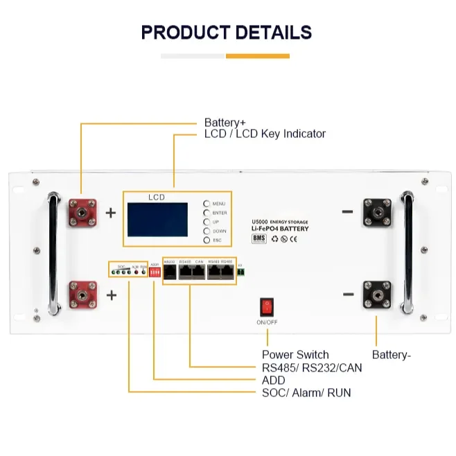 48V 100Ah 200Ah 5kwh 10kwh server rack mounted lifepo4 battery pack Lithium module battery for solar energy storage system