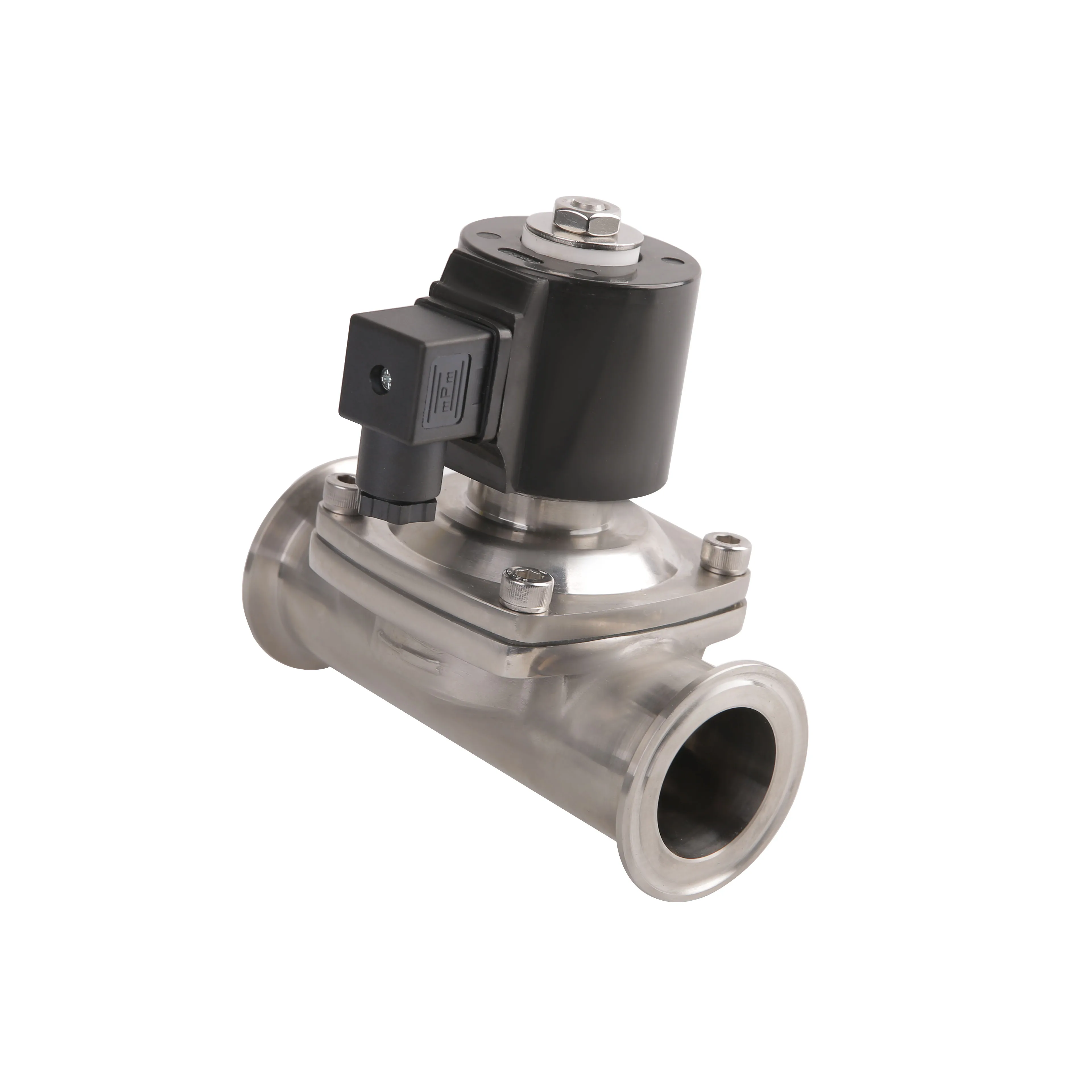 Wholesale price 25mm 50.5mm 64mm port size solenoid valve 304 stainless steel Tri Clamp solenoid valve