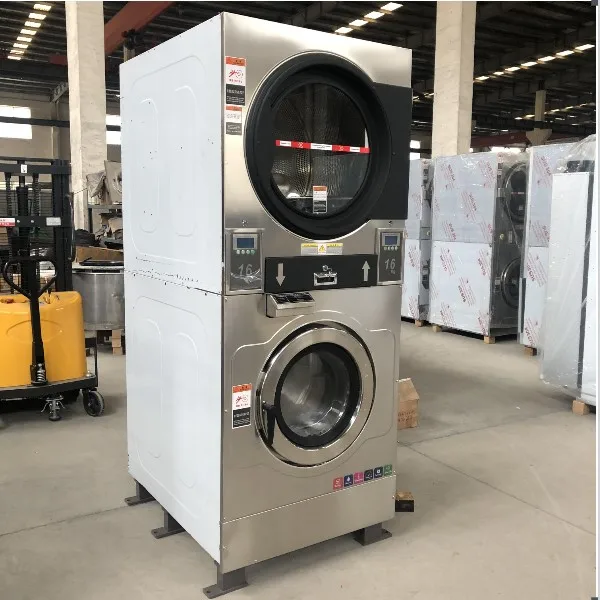 Fully automatic laundry washing machines washer and dryer combo