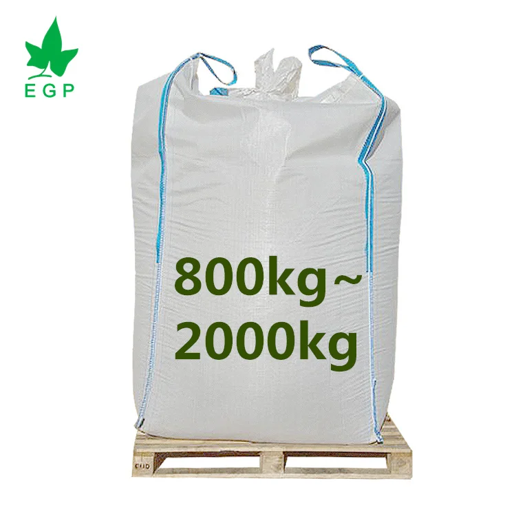EGP Jumbo Bag Bean Bag FIBC Bulk Big Bag Factory wholesale 500kg 1000kg 1200kg 1500kg 2000kg 1ton 2 Ton