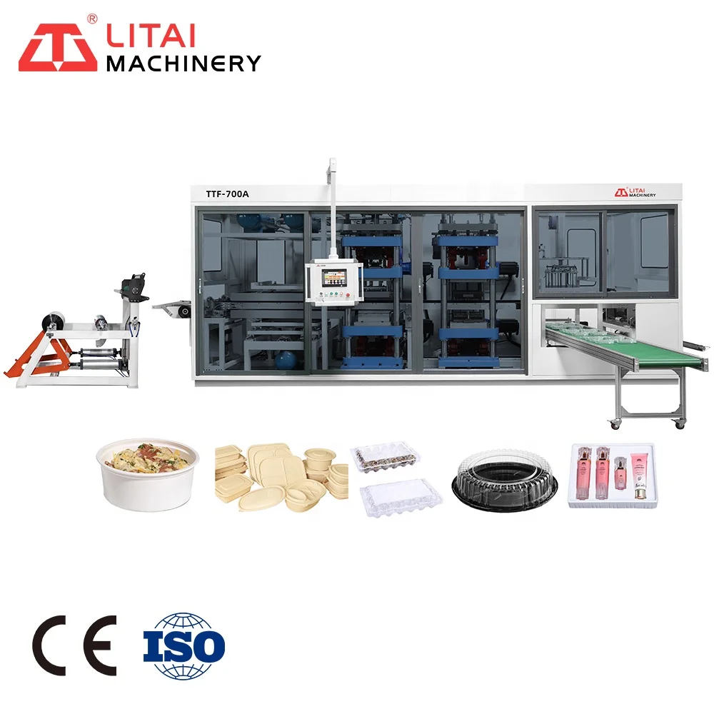 Fully Automatic Polystyrene Take Away Food Container Making Machine