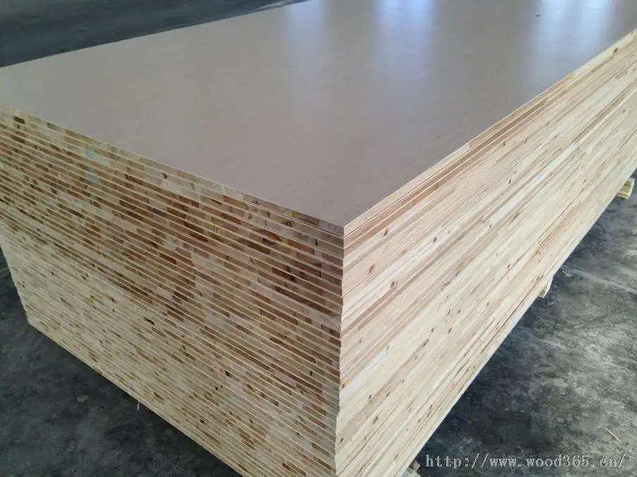 25mm Chinese softwood HPL Melamine PVC Laminated Block board weight