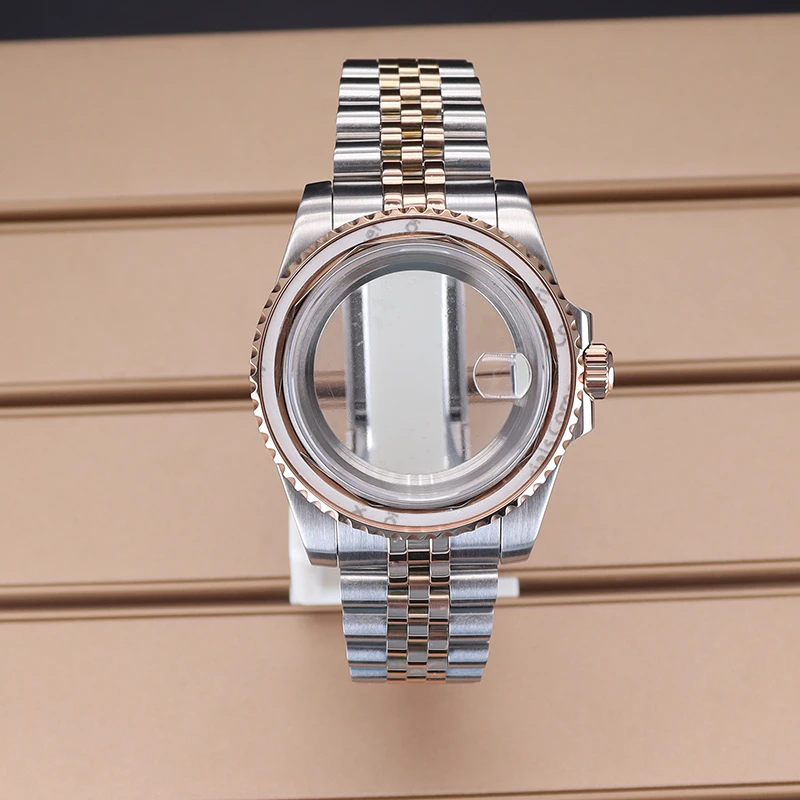 Waterproof Wrist Watch 20mm Jubilee Bracelet 28.5mm Dial Watch Case Fit NH34 NH35 NH36 ETA 2824 Movement