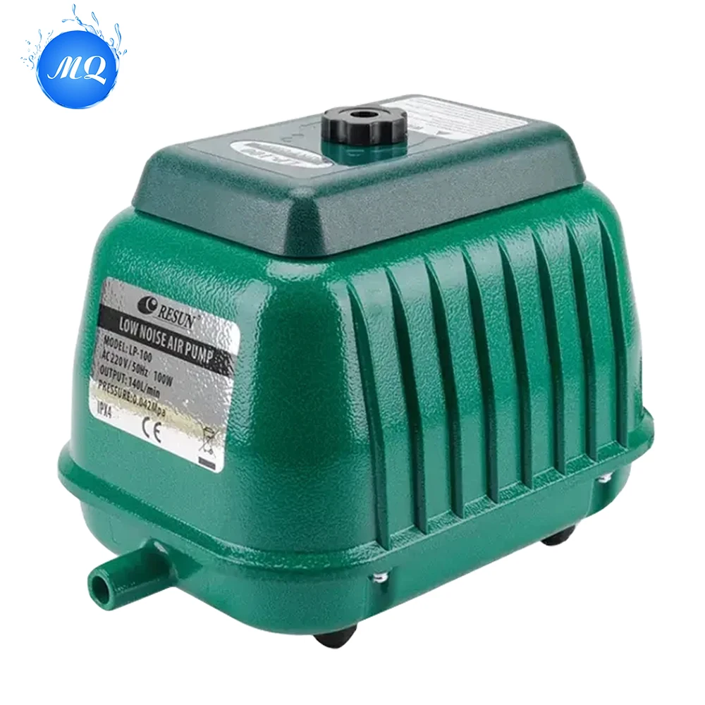 Resun Electric Aquarium Air Pump Fish Pond Oxygen Pump Air Compressor