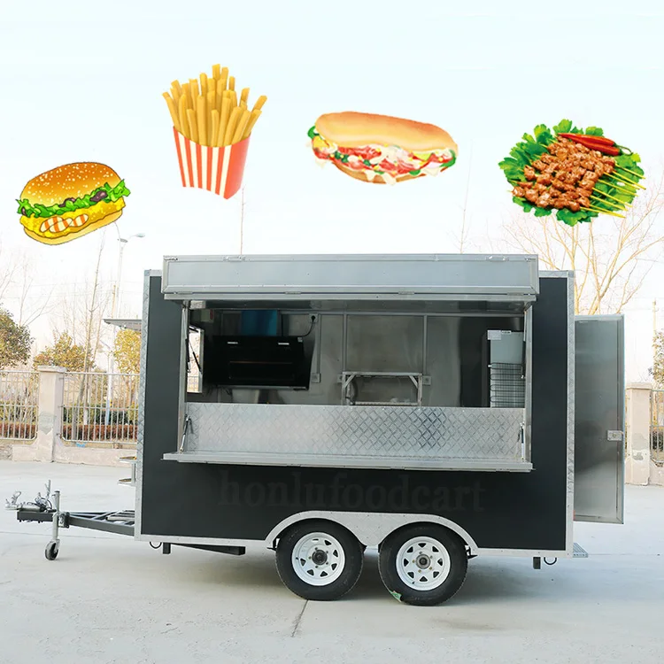 Commercial Mobile Food Car / Concession Trailer Camper Van Coffee Bike for
