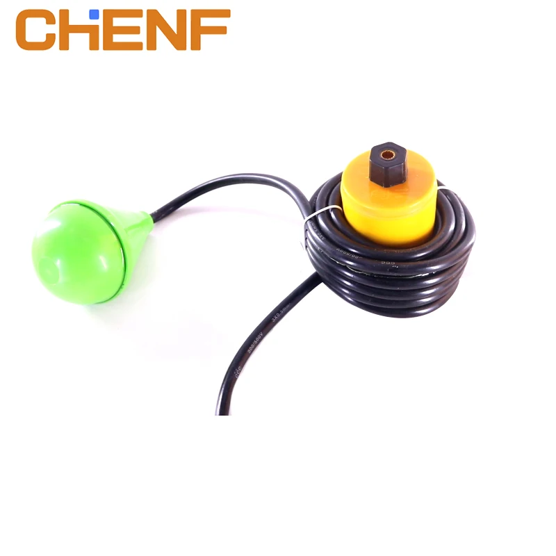 CHENF Green Round Liquid Fluid Water Level Controller Sensor Waterproof plastic micro automatic vertical Float Switch