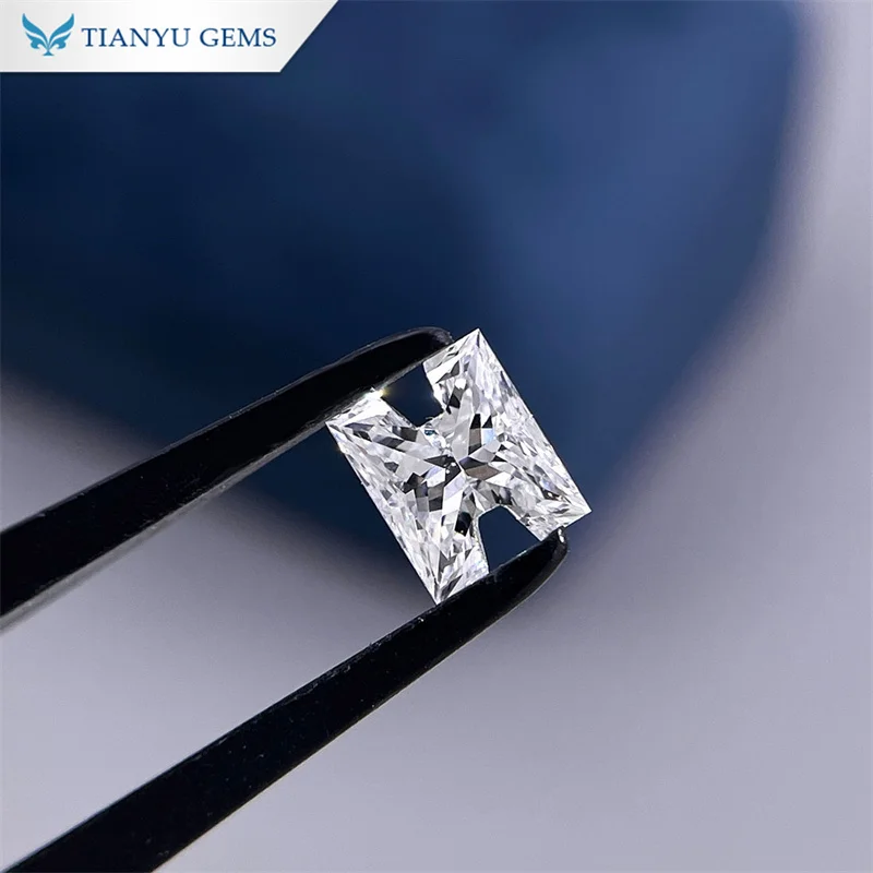 Tianyu gems Lab Grown Diamond CVD DEF VVS1  Letter H  Loose Diamond Special Cut