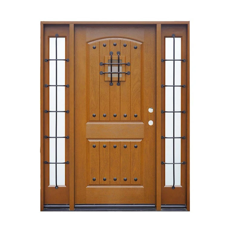 Quality luxury classic cast iron stove entry doors entrance door wood