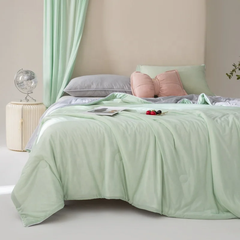 Летние охлаждающие одеяла для горячего сна одеяло мороженого легкое летнее с двухсторонним