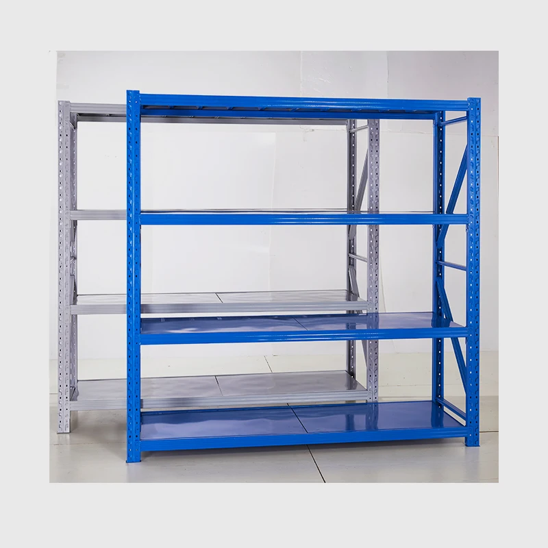 Металлический стеллаж для хранения, стальной стеллаж средней мощности, стеллаж для хранения на складе, стеллаж для склада