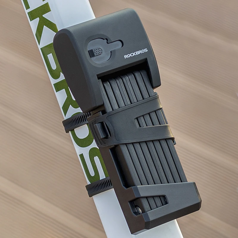 ROCKBROS Smart Fingerprint Folding Bicycle Smart Lock Three Ways To Unlock The Lock Rechargeable Lock