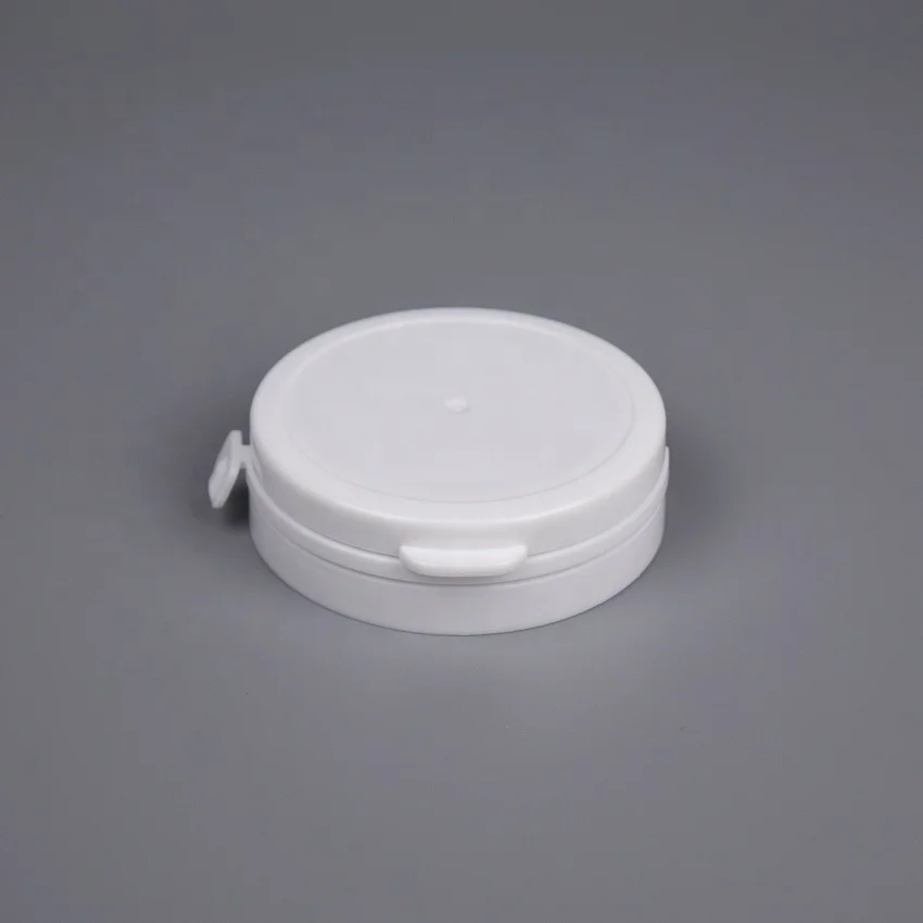 Big bottle 250ml for powder PE square plastic bottle tear pull cap