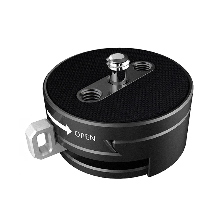 Universal Adjustment Tripod Leveling Base Tripod monopod levelling head swivel pan tilt ball head