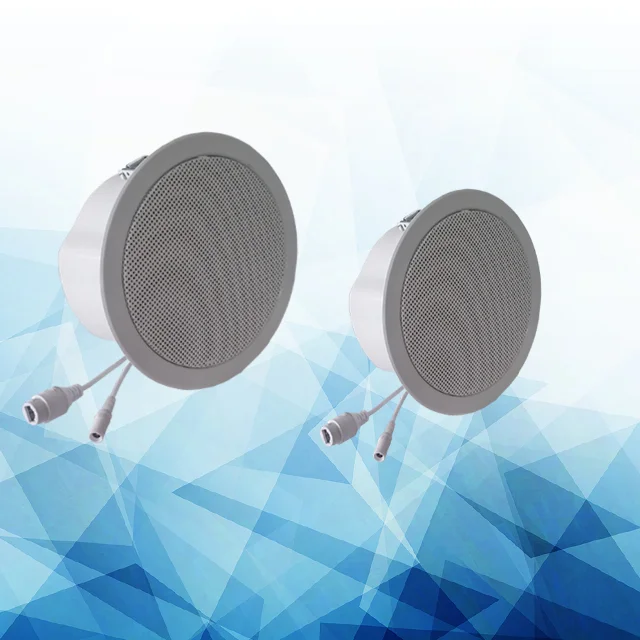 SINREY SIP743V SIP Ceiling active horn speaker support POE provide OEM SIP system background music for school bank mall canteen