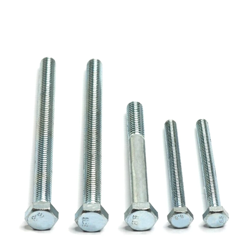 Manufacture standard DIN933 hex Bolt stainless steel 304 316  A2-70 A4-70 Hex Bolt And Nut