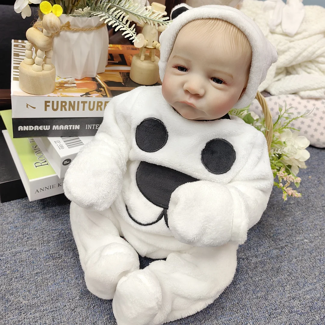 Eco-Friendly Vinyl Baby Doll Bebe Reborn Handmade Realistic Lifelike Newborn Doll for Gifts