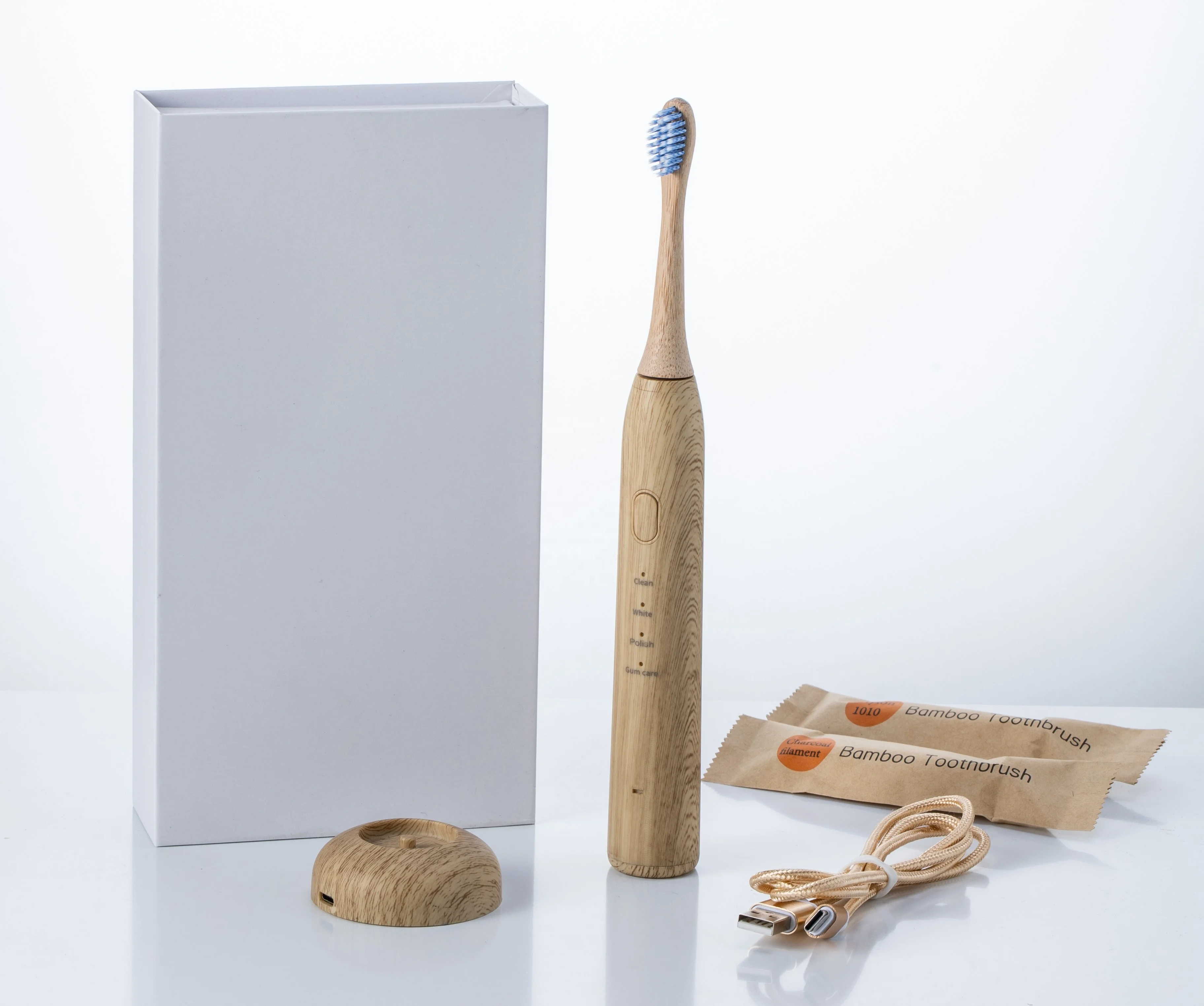 Щетка Зубная ультразвуковая с 4 режимами чистки 2 минуты