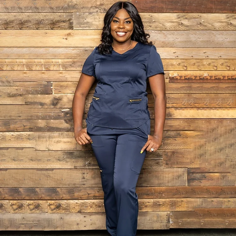 High Fashion Manufacturer Anti Wrinkle Soft Fabric Nurse Scrubs Hospital Uniform Medical Scrubs Jogger Scrubs Sets