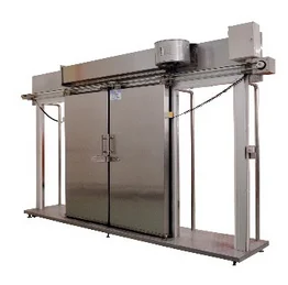 cold room door for meat plant and slaughterhouse