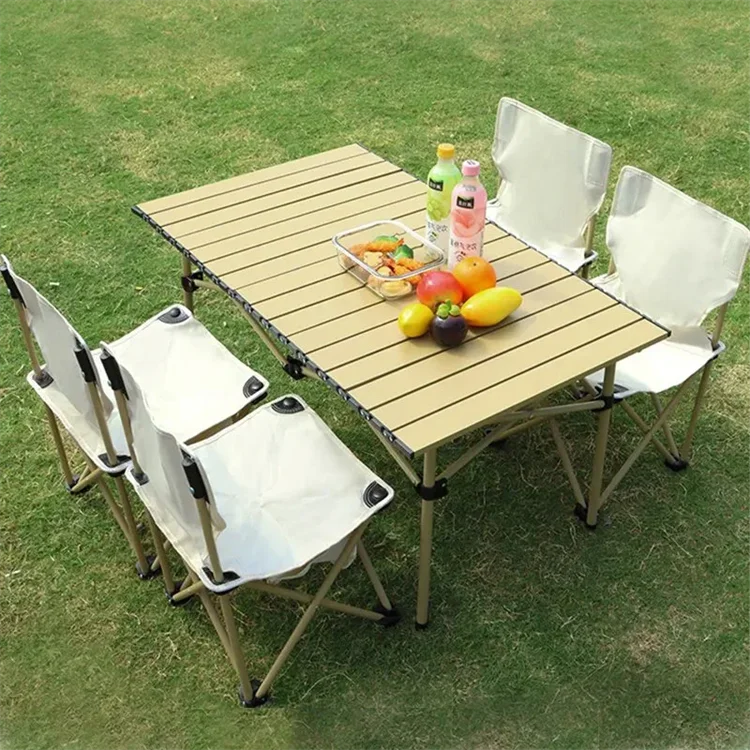 Hot Sale Lightweight Plastic Folding Table Modern Design for Outdoor Camping BBQ Banquet School & Park Dining