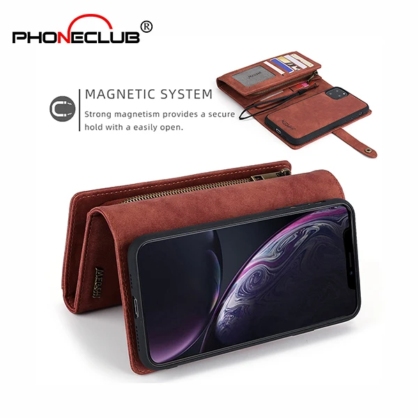 
10e Retro Separation Leather Case A70 Card Flip Cover P20 Wallet Phone Protective Cover For Samsung Note 10 