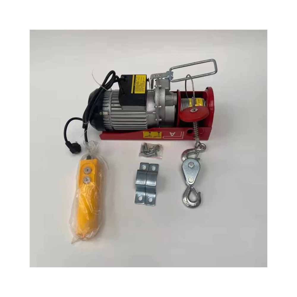 China Factory Seller electric wire rope hoist winch mini type