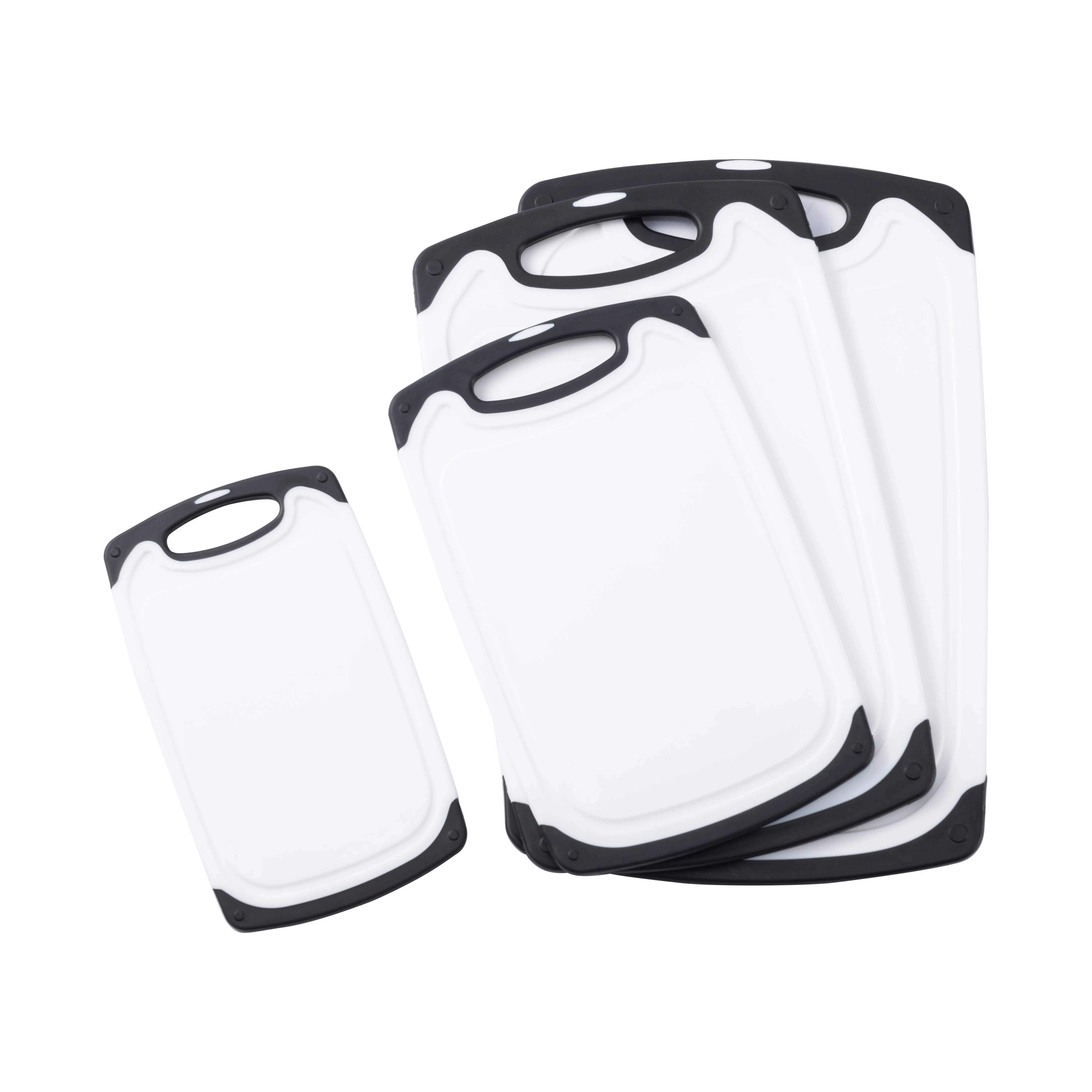 4 Set Kitchen Cutting Board Anti slip Chopping Blocks No Slip Plastic Professional Chopping Boards Sets