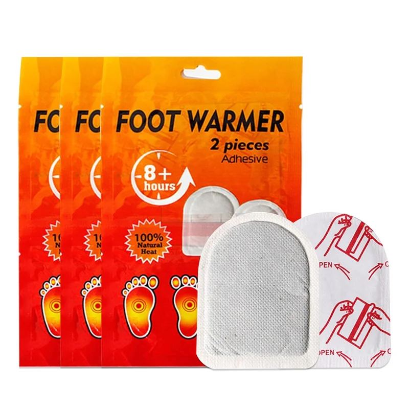 wholesale winter foot warmer self heating foot warming pad foot patch toe warmer