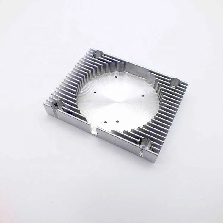 High quality CNC machining service custom aluminum 6063 / 6061 plane radiator