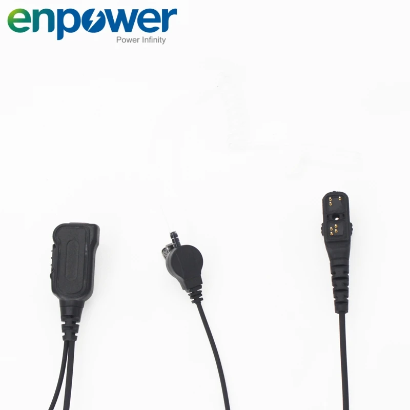 Two Way Radio Accessories Air Tube Earpiece Headset for Hytera Radio PD700 PD780 PD780G