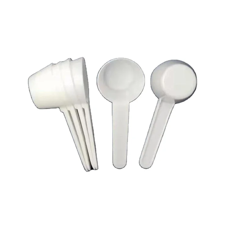 Custom Logo 40 mL Protein Spoon Plastic Long Handle Scoop for Measuring Coffee, Pet Food, Grains, Spices and Other Dry Goods