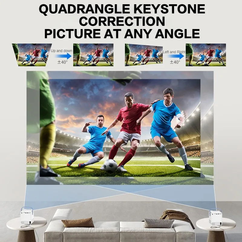 2022 New CY300 4K Smart Projector Quad Core Android 9.0 5G WIFI LED 4K Video Full HD 720P LED Home Theater Projector