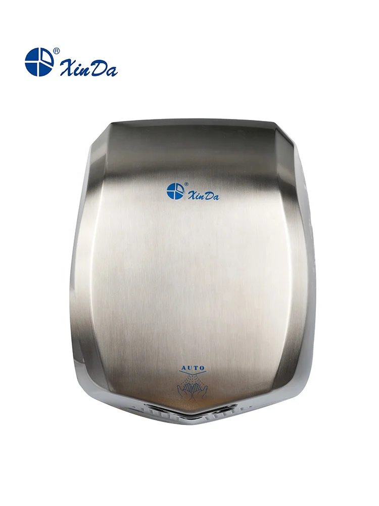 
The Xinda GSQ 60K BLDC Professional Stainless Steel and Brushless Motor Automatic Infrared Sensor Wall Mounted Hand dryer 