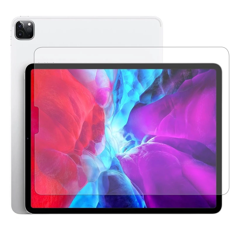 Factory Wholesale For ipad Pro 12.9 2015 2017 2018 2020 2021 Tablet 9H Screen Protector Tempered Glass Clear Guard Film