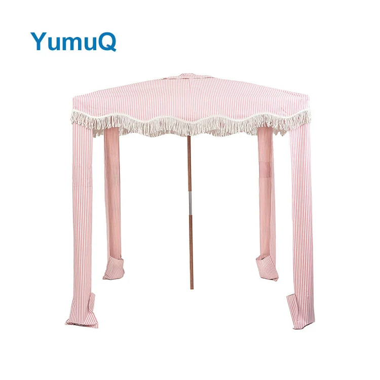 YumuQ Automatic Portable Instant Beach Cabana Aluminium Frame Canopy Sun Shade Shelter Tents For Sale