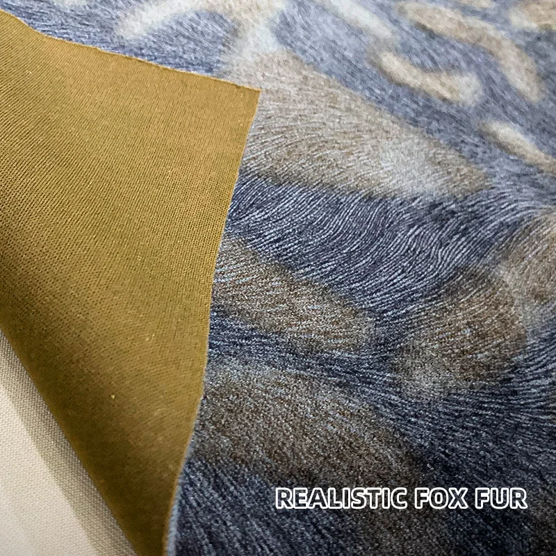 High Quality Upholstery Furniture Holland Velvet Digital Printing Living Room Sofa Fabric