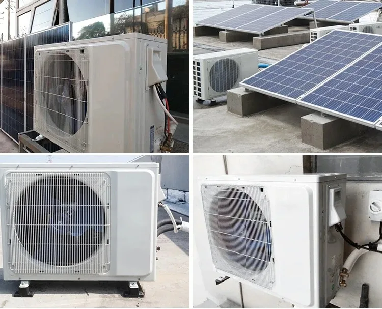 portable dc ac deye solar panel energy powered ductless air mini split air conditioner kit with battery