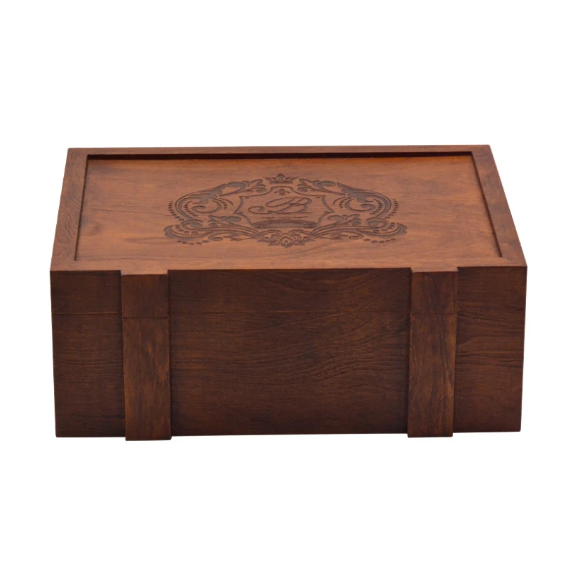 
Customized wholesale wood package box with logo 